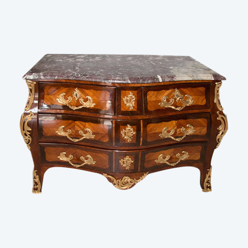 Commode D’époque Louis XV Estampillée L. Boudin 