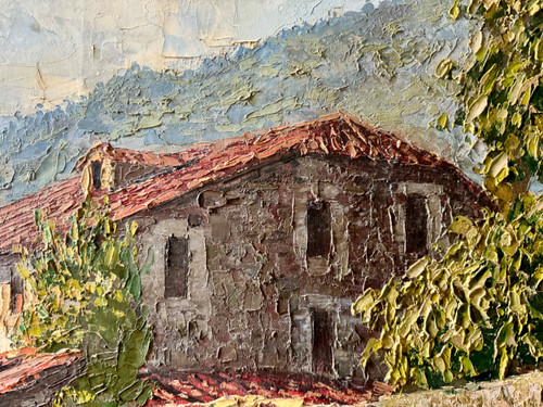 Table view of Village in the Basque Country