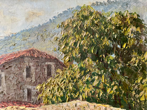 Table view of Village in the Basque Country