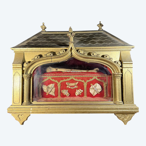 Chasse Aux Reliques De Sainte Emiliane - XIXe