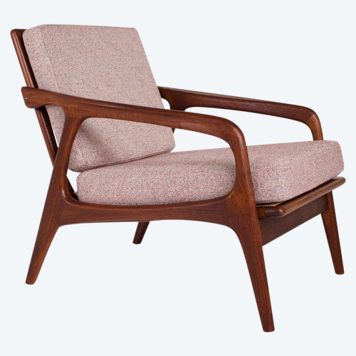 Fauteuil danois en teck.