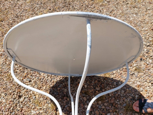 Table de jardin ou géridon début 20 ème 