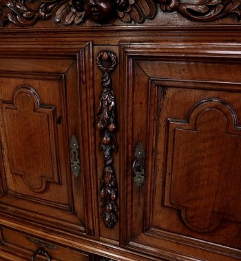 Buffet deux corps diminutif, Renaissance – XVIIe
