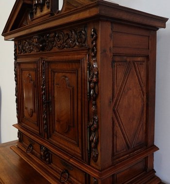 Buffet deux corps diminutif, Renaissance – XVIIe