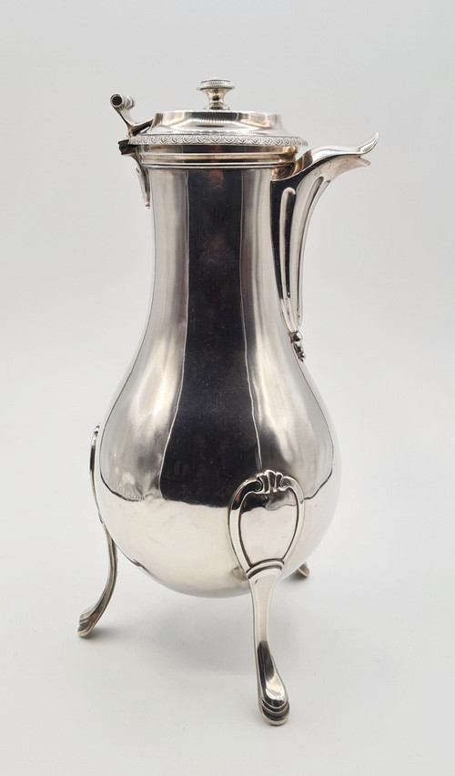 Grande Verseuse Tripode, Paris 1er Coq, 1798-1809.