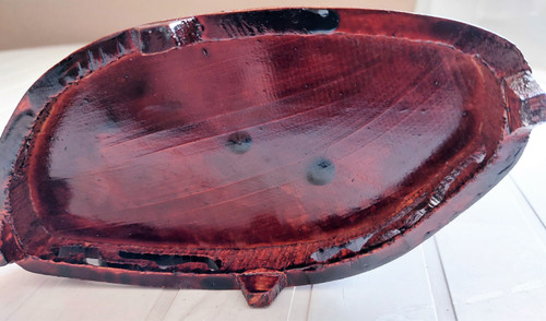 Chinese lardstone sculpture on wooden base early 20th century