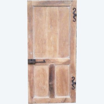 Porte Ancienne De Communication En Chêne d'époque XVIIIème Boiserie Portes