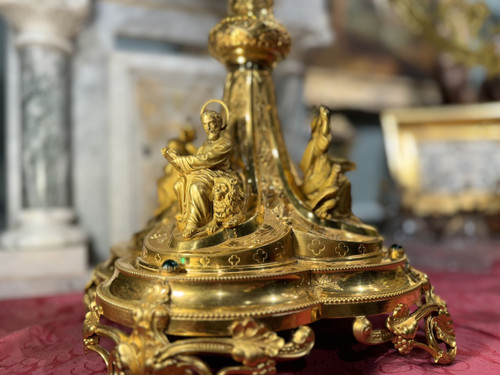 Ostensorio monumentale - Orafi Jamain e Chevron - XIX secolo