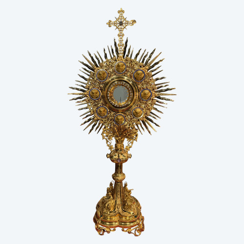 Ostensorio monumentale - Orafi Jamain e Chevron - XIX secolo