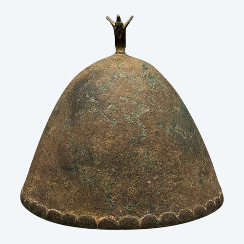CASQUE CÉRÉMONIEL animé d’un OISEAU - Culture Dogon, Mali - Première moitié du XXème siècle 