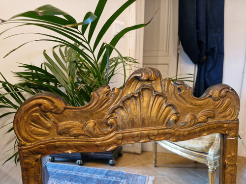Miroir en bois Doré 