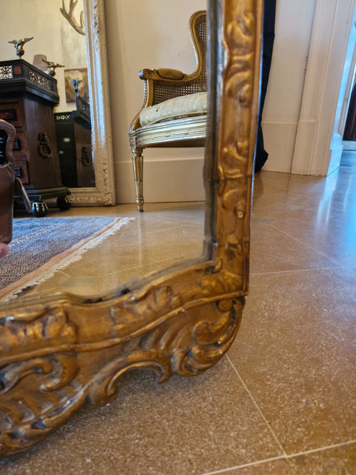 Miroir en bois Doré 