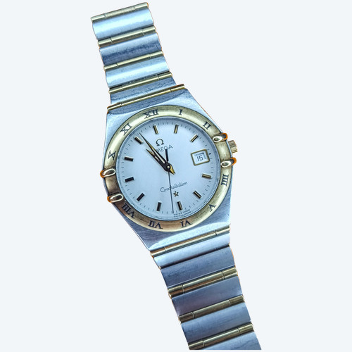 OMEGA, Constellation Gold & Stahl, 28 mm