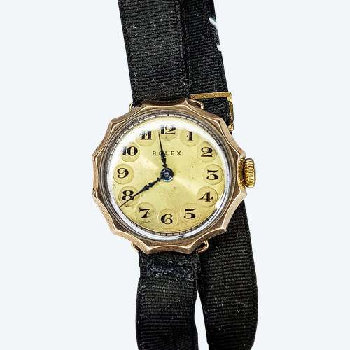 ROLEX FEMME ART DÉCO OR, Jahr 1930