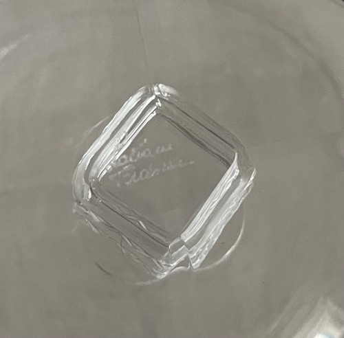  Série De 6 Verres En Cristal Modèle Argos De Lalique 