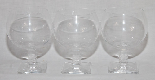 Série De 6 Verres En Cristal Modèle Argos De Lalique 