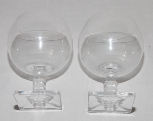  Série De 6 Verres En Cristal Modèle Argos De Lalique 