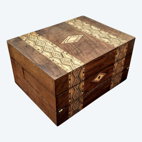 Jewelry box and writing case 