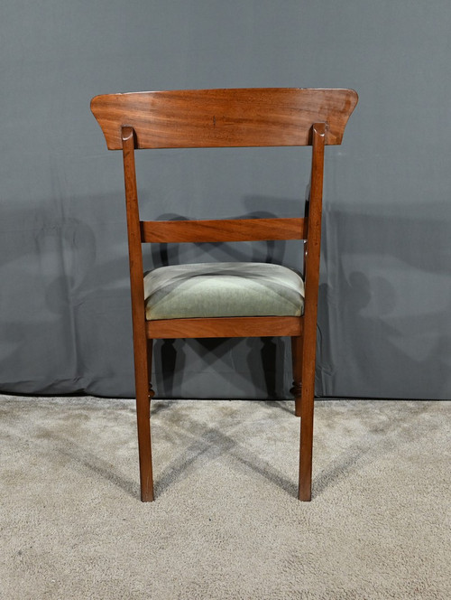 Fauteuil à Crosses en Acajou, époque Victorienne, Angleterre – 2ème partie XIXe