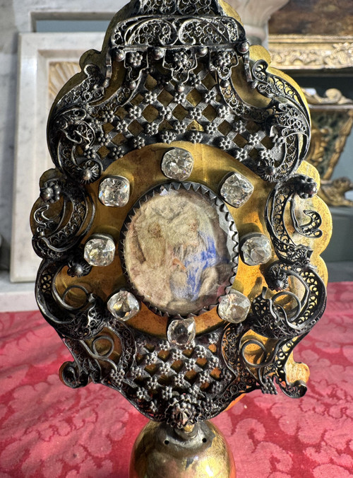 Monstrance  à La Gloire De La Sainte Trinité – XVIIe