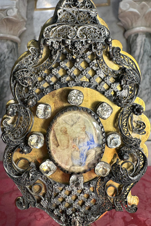 Monstrance  à La Gloire De La Sainte Trinité – XVIIe