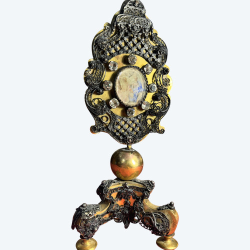 Monstrance  à La Gloire De La Sainte Trinité – XVIIe