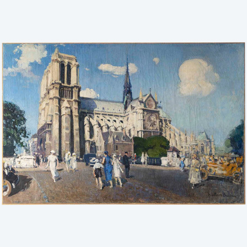 Oil on canvas by Jean Franck BAUDOIN