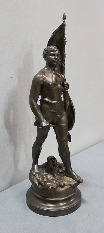 Bronzo "Allegoria della Patria" - XIX secolo