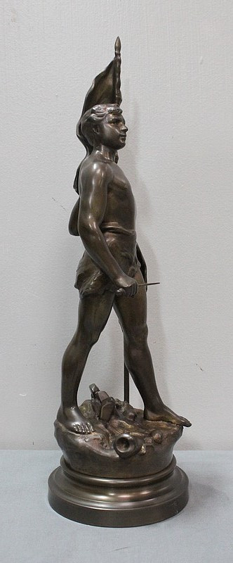 Bronzo "Allegoria della Patria" - XIX secolo