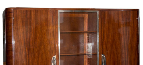  Libreria in palissandro Periodo Art Déco 1930 circa