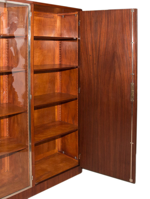  Libreria in palissandro Periodo Art Déco 1930 circa