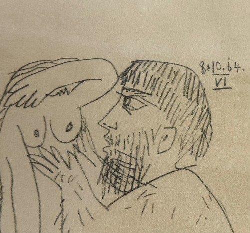 Estampe No6 « Le goût du bonheur » Pablo Picasso