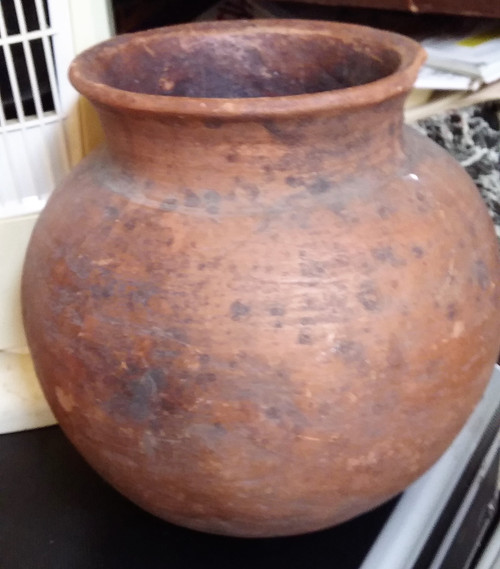 Vase Pot africain antique en terre cuite DJENNÉ  Mali début XXème