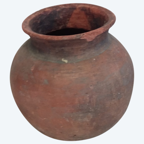 Vase Pot africain antique en terre cuite DJENNÉ  Mali début XXème