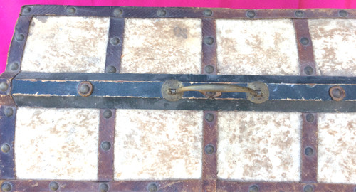 Cassetta postale in legno in stile gotico della fine del XIX secolo