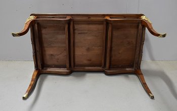 Bureau d’Apparat en Placage de Bois de Rose, style Louis XV - XIXe