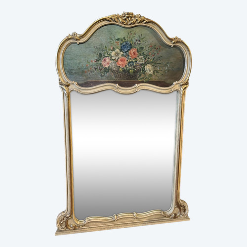 Trumeau With Flower Painting