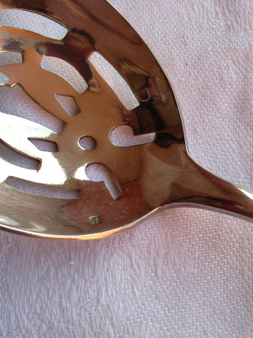 Ice serving spoon model Fidélio Christofle silverware