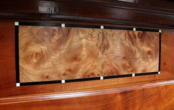 Cabinet en Merisier Roux de style Louis XV, région Vendée - 1ère partie XIXe