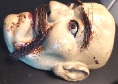 Masque de Nô de théâtre époque fin XIXème siècle