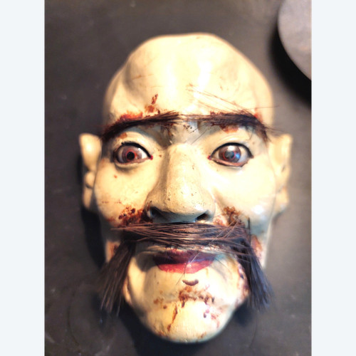 Masque de Nô de théâtre époque fin XIXème siècle