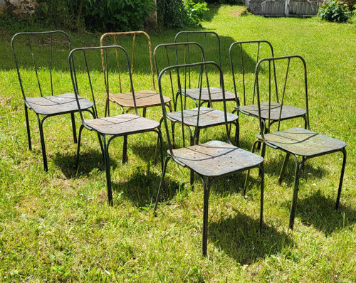 Set di 8 sedie Jardin du Luxembourg