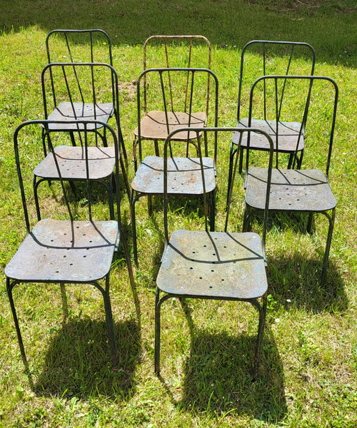 Set di 8 sedie Jardin du Luxembourg