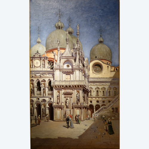 Venise, Palais Ducal, cour intérieure