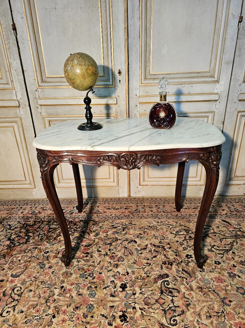 Middle Table Stil Louis XV D'époque Napoléon 3