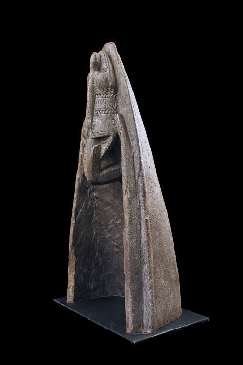 Dugout canoe, tribal art, oceanic art, sculpture, pacific art, Oceania, Melanesia