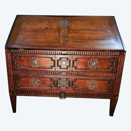 Scriban D Epoche Louis XVI 18 ème In Kirschbaum