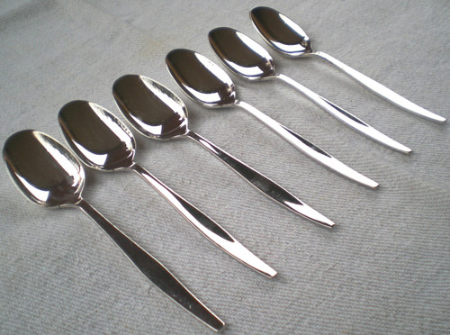 Part de (demi-)ménagère Orly métal argenté orfèvrerie Christofle années 70 (6 couverts) 32 pièces