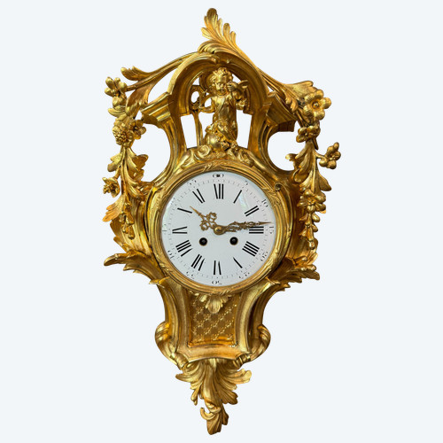 GILDED BRONZE WALL LAMP IN THE LOUIS XV STYLE