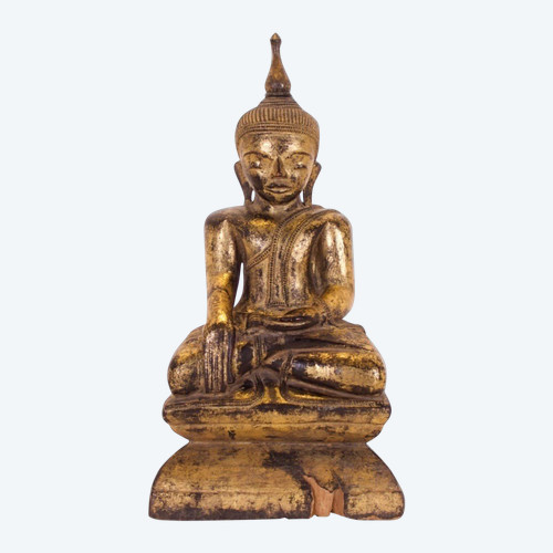 Seated Shakyamuni Buddha, Burma, Shan.